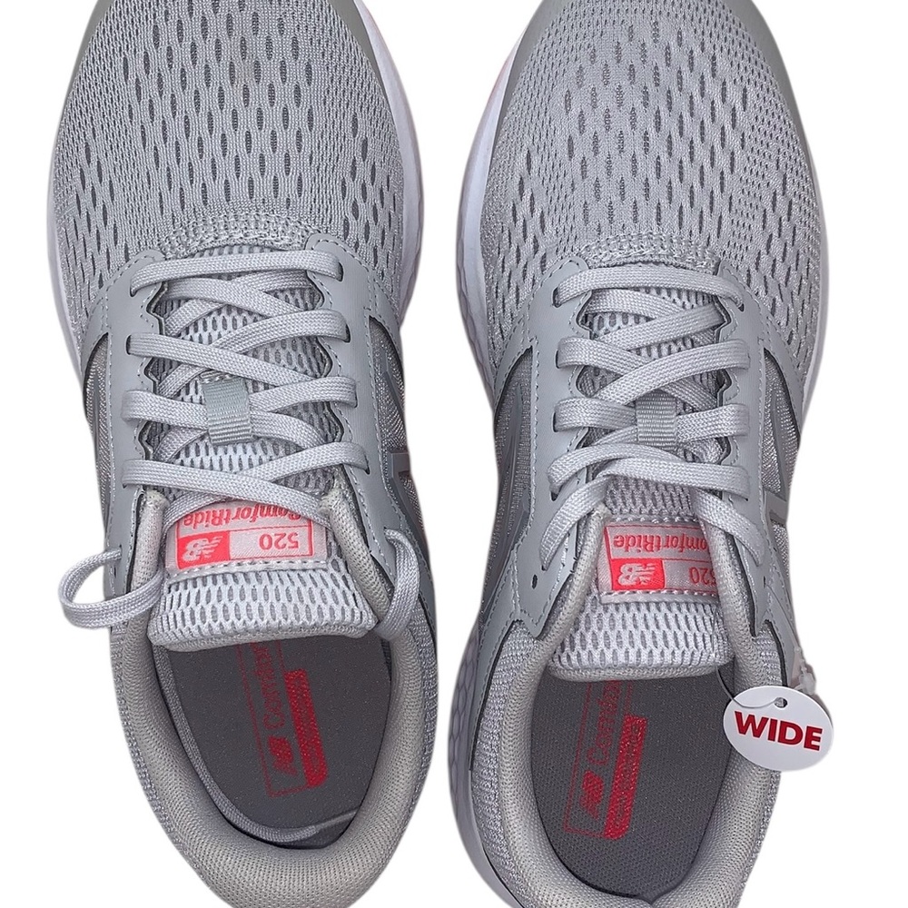 New Balance 520 W520LS5 Womenโs Running Shoes Size 9 Wide Gray Sneakers Comfort - Picture 10 of 16